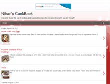 Tablet Screenshot of nihariscookbook.com